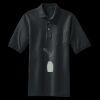 Heavyweight Cotton Pique Polo with Pocket Thumbnail