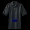 Heavyweight Cotton Pique Polo with Pocket Thumbnail