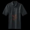 Heavyweight Cotton Pique Polo with Pocket Thumbnail