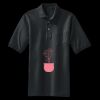 Heavyweight Cotton Pique Polo with Pocket Thumbnail