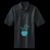 Heavyweight Cotton Pique Polo with Pocket Thumbnail
