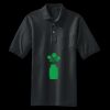 Heavyweight Cotton Pique Polo with Pocket Thumbnail