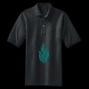 Heavyweight Cotton Pique Polo with Pocket Thumbnail
