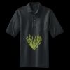 Heavyweight Cotton Pique Polo with Pocket Thumbnail