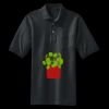 Heavyweight Cotton Pique Polo with Pocket Thumbnail