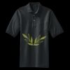 Heavyweight Cotton Pique Polo with Pocket Thumbnail