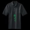 Heavyweight Cotton Pique Polo with Pocket Thumbnail