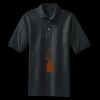 Heavyweight Cotton Pique Polo with Pocket Thumbnail