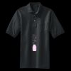 Heavyweight Cotton Pique Polo with Pocket Thumbnail