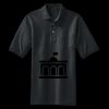 Heavyweight Cotton Pique Polo with Pocket Thumbnail