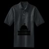 Heavyweight Cotton Pique Polo with Pocket Thumbnail