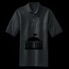 Heavyweight Cotton Pique Polo with Pocket Thumbnail