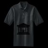 Heavyweight Cotton Pique Polo with Pocket Thumbnail