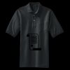 Heavyweight Cotton Pique Polo with Pocket Thumbnail