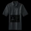 Heavyweight Cotton Pique Polo with Pocket Thumbnail