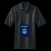 Heavyweight Cotton Pique Polo with Pocket Thumbnail