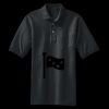 Heavyweight Cotton Pique Polo with Pocket Thumbnail