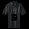 Heavyweight Cotton Pique Polo with Pocket Thumbnail