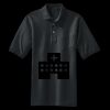 Heavyweight Cotton Pique Polo with Pocket Thumbnail