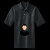 Heavyweight Cotton Pique Polo with Pocket Thumbnail