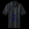 Heavyweight Cotton Pique Polo with Pocket Thumbnail