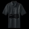 Heavyweight Cotton Pique Polo with Pocket Thumbnail