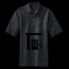 Heavyweight Cotton Pique Polo with Pocket Thumbnail