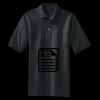 Heavyweight Cotton Pique Polo with Pocket Thumbnail