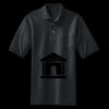 Heavyweight Cotton Pique Polo with Pocket Thumbnail