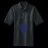 Heavyweight Cotton Pique Polo with Pocket Thumbnail
