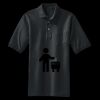 Heavyweight Cotton Pique Polo with Pocket Thumbnail