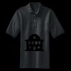 Heavyweight Cotton Pique Polo with Pocket Thumbnail