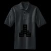 Heavyweight Cotton Pique Polo with Pocket Thumbnail