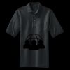 Heavyweight Cotton Pique Polo with Pocket Thumbnail