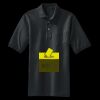 Heavyweight Cotton Pique Polo with Pocket Thumbnail