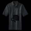 Heavyweight Cotton Pique Polo with Pocket Thumbnail