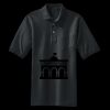 Heavyweight Cotton Pique Polo with Pocket Thumbnail