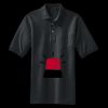 Heavyweight Cotton Pique Polo with Pocket Thumbnail