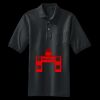 Heavyweight Cotton Pique Polo with Pocket Thumbnail