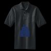 Heavyweight Cotton Pique Polo with Pocket Thumbnail