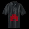 Heavyweight Cotton Pique Polo with Pocket Thumbnail