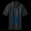 Heavyweight Cotton Pique Polo with Pocket Thumbnail