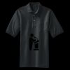 Heavyweight Cotton Pique Polo with Pocket Thumbnail