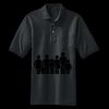 Heavyweight Cotton Pique Polo with Pocket Thumbnail