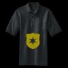 Heavyweight Cotton Pique Polo with Pocket Thumbnail
