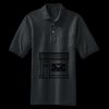 Heavyweight Cotton Pique Polo with Pocket Thumbnail