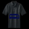 Heavyweight Cotton Pique Polo with Pocket Thumbnail