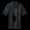 Heavyweight Cotton Pique Polo with Pocket Thumbnail