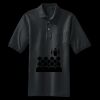 Heavyweight Cotton Pique Polo with Pocket Thumbnail