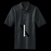 Heavyweight Cotton Pique Polo with Pocket Thumbnail